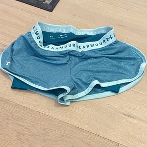 Under Armour Teal Performance Shorts